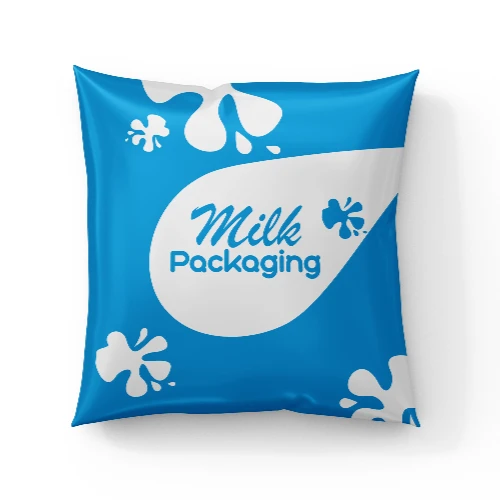 Milk pouch packaging by Plastomatic Industries